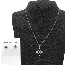 NUDO DE BRUJA CALADO CONJUNTO