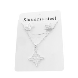 BLANCO NUDO DE BRUJA CALADO CONJUNTO