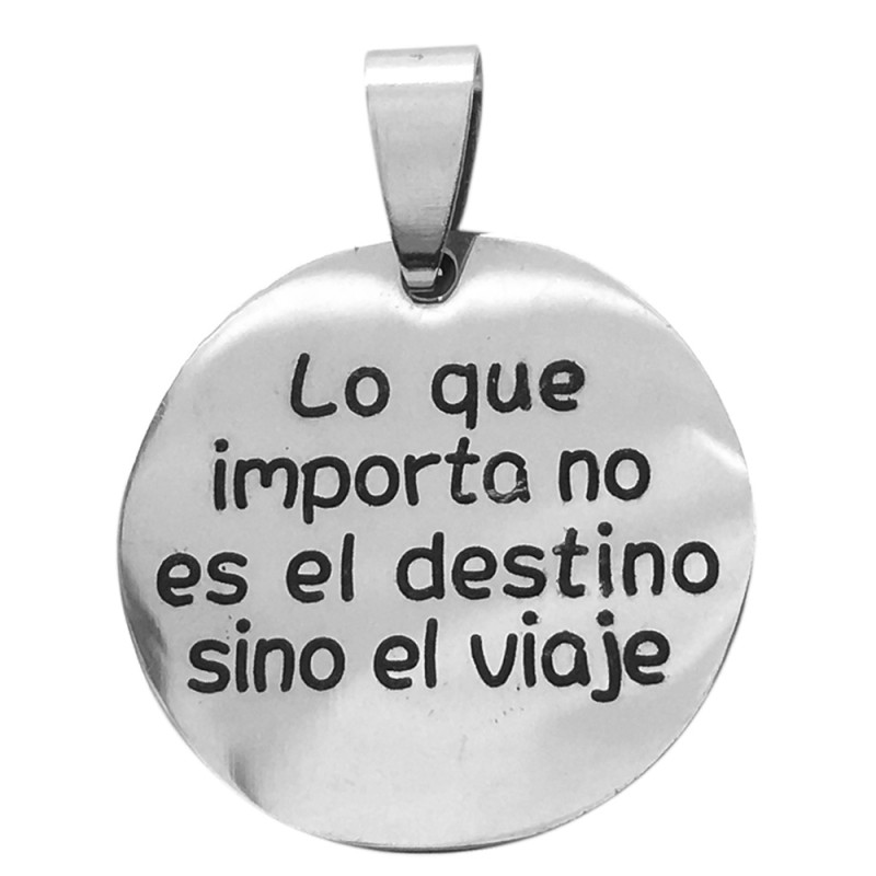 LO QUE IMPORTA NO ES EL DESTINO SINO EL VIAJE FRASE DIJE