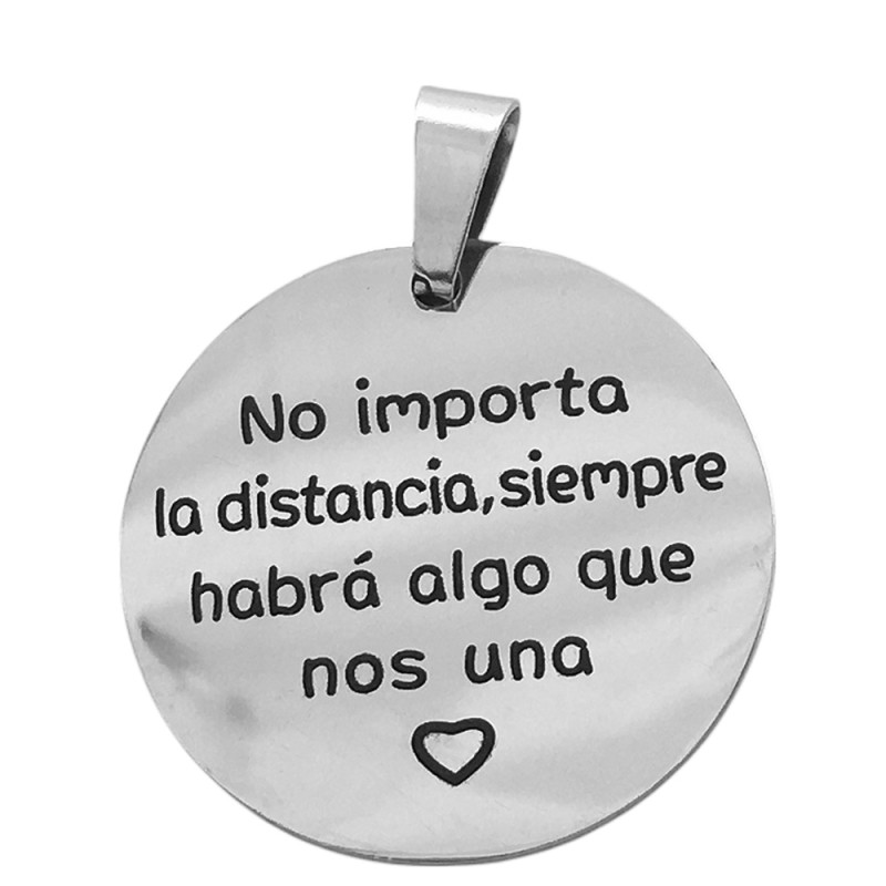 NO IMPORTA LA DISTANCIA SIEMPRE HABRA ALGO QUE NOS UNA FRASE DIJE