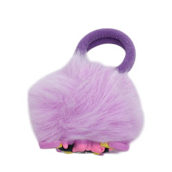 PACK x12 TODO VIOLETA POMPON C/ MUÑECO COLITA