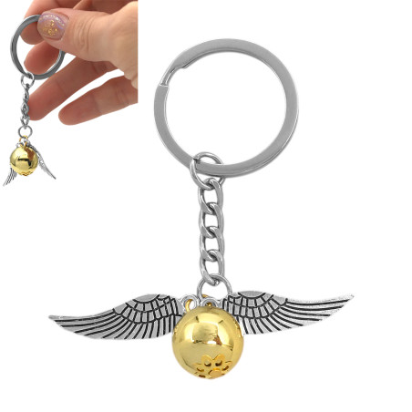LLAVERO SNITCH HARRY POTTER (SOLO EL DIJE ES FANTASIA) LLAVERO