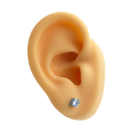 CUADRADO C/ INTERIOR DE CUBIC HELIX ROSCA INTERNA ACERO QUIRURGICO PIERCING