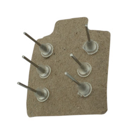 CAJA X108 PARES PERLAS ARITOS MEDIDAS SURTIDAS ARO