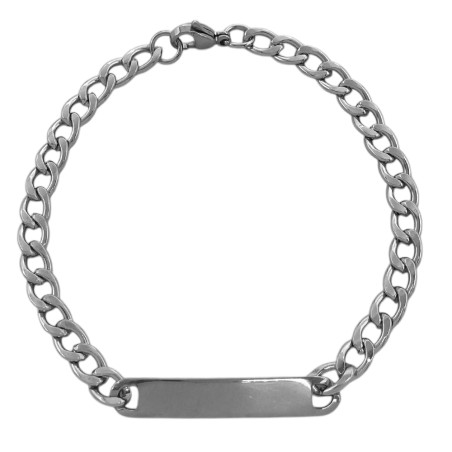 GROUMET PLANA 20 CM P/ GRABAR 1.4NK (5MM) - 20CM IDENTIFICACION PULSERA