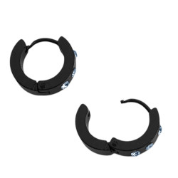 NEGRO 13*4MM PAR BISAGRA C/ 1 STRASS ARO