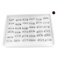 CURVA 6 ANILLOS (TALLES 16-17-18-18-19-20) TODO CORAZONES CHICOS INVERTIDOS PLANA ANILLO