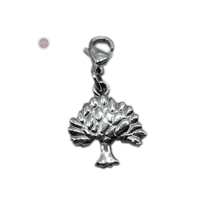 ARBOL C/ MOSQUETON P/ PULSERA DIJE