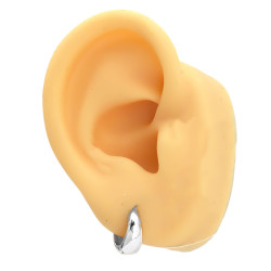 MEDIO BLISTER X6 PARES ASIMETRICA HUECA BISAGRA BOMBE LIVIANA 3 MEDIDAS 9-12-14MM ARO