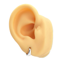 MEDIO BLISTER X6 PARES ASIMETRICA HUECA BISAGRA BOMBE LIVIANA 3 MEDIDAS 9-12-14MM ARO