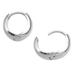 MEDIO BLISTER X6 PARES ASIMETRICA HUECA BISAGRA BOMBE LIVIANA 3 MEDIDAS 9-12-14MM ARO