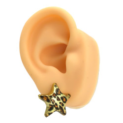 DORADO 3 PARES ANIMAL TRES FORMAS DISTINTAS FANTASIA FINA FRU FRU PLATEADO AROS