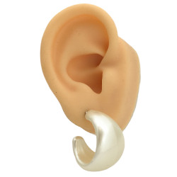 4 PARES TIPO PERLADOS UN PAR POR FORMA FANTASIA PERNO Y FRU FRU ACERO QUIRURGICO AROS