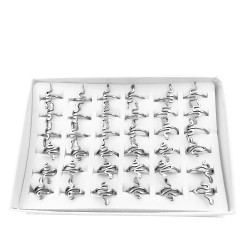 2 CURVAS X12 SERPIENTES PLANAS DOS MODELOS (TALLES 16-17-18-19-20-21) ANILLO