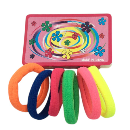 PERSONAL X 6 UNIDADES FLUOR SURTIDOS MEDIANAS (3CM DIAMETRO SIN ESTIRAR) COLITAS