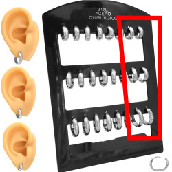 3 PARES 4MM HUECA BISAGRA...