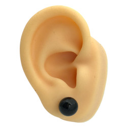 BLISTER X36 PARES SURTIDOS VERTICAL NEGRAS Y BLANCAS PERLADOS AROS