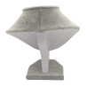 GRIS MEDIANO EXHIBIDOR BUSTO C/ PIE ITEM:WH0028 FORRADO EN CUERINA