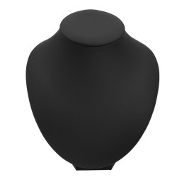 NEGRO MEDIANO EXHIBIDOR BUSTO C/ PIE ITEM:WH0027 FORRADO EN CUERINA