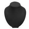 NEGRO MEDIANO EXHIBIDOR BUSTO C/ PIE ITEM:WH0027 FORRADO EN CUERINA