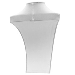 BLANCO EXHIBIDOR GRANDE BUSTO ITEM:WH0369 FORRADO EN CUERINA