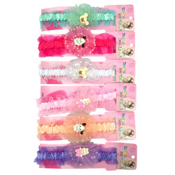 COMBO X6 VINCHAS INFANTILES SURTIDAS C/ ADORNO