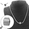 TIPO PANDORA CILINDRO LISO 3MM-44CM COLLAR