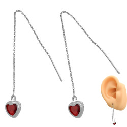 CORAZON ROJO CRISTAL PAR...