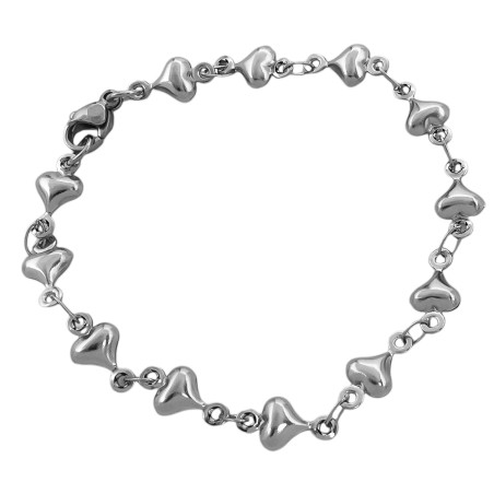 MUCHOS CORAZONES INFLADOS 18CM PULSERA