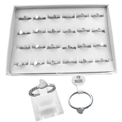 CAJA x24 CORAZON LISO Y...