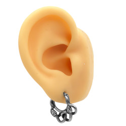 UNIDAD ARGOLLA BISAGRA DOBLE SERPIENTE PIERCING