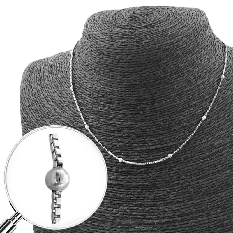 VENECIANA C/ BOLITAS 1.2 - 35+4 CM REGULABLE CADENA