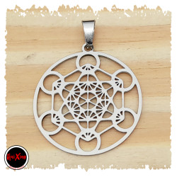 METATRON 25MM ESTRELLA DE SEIS PUNTAS HEXAGRAMA CALADA DIJE