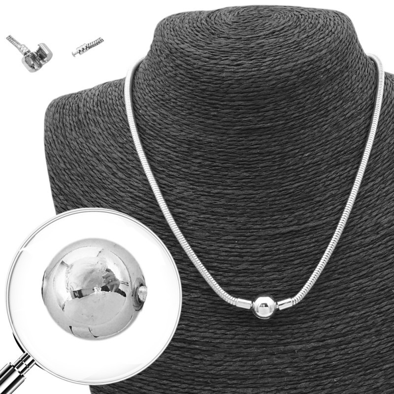 TIPO PANDORA BOLA LISA 3MM-44CM COLLAR