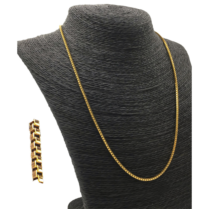 DORADO VENECIANA 1.9 (APROX 1.9MM) - 50 CM CADENA