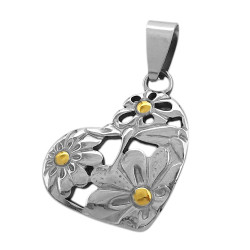 CORAZON RELIEVE EN FLORES...