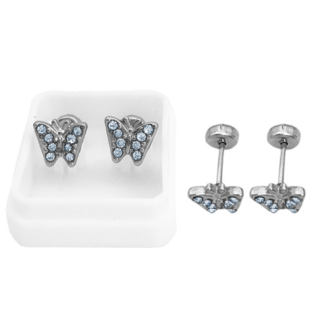 ABRIDOR MARIPOSA C/ STRASS CRISTAL ARO