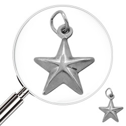 ESTRELLA INFLADA RELIEVE DIJE