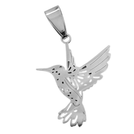 PICAFLOR COLOBRI LISO Y PARTES CALADAS M:S44 DIJE