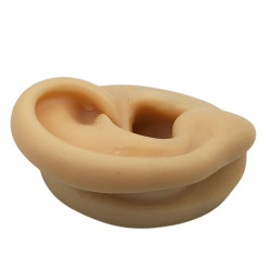 PIEL DERECHA OREJA DE SILICONA