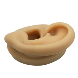 PIEL IZQUIERDA OREJA DE SILICONA
