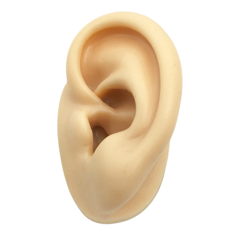 PIEL IZQUIERDA OREJA DE SILICONA