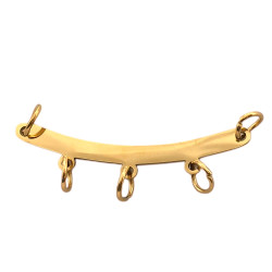 DORADO PERCHA PARA 3 DIJES...