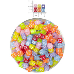 20 GRAMOS PLASTICO CUBO MIX...