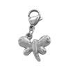 LIBELULA ALAS REDONDEADAS 3D C/ MOSQUETON P/ PULSERA DIJE
