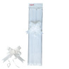 BLANCO LISO PAQUETE x50 0UNIDADES 15*250MM MOÑO DE REGALO