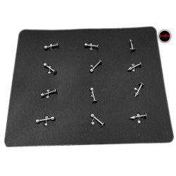 1 (1.2*8*3) MENTON PUNTA PIERCING