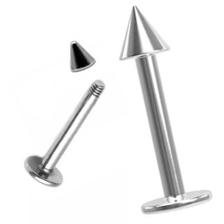 1 (1.2*8*3) MENTON PUNTA PIERCING