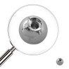 X5 UNIDADES 5*1.2MM REPUESTO BOLITA CIERRE PIERCING