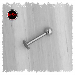 1 (1.2*8MM INTERNO*4MM BOLITA) MENTON BOLITA PIERCING